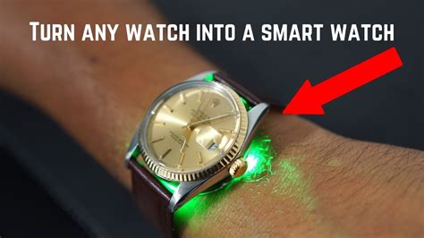 Turning My Rolex Into A Smartwatch 